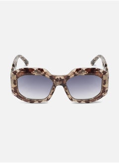Haute Sauce Tortoise Shell Oversized Sunglasses - Brown  - Image 4