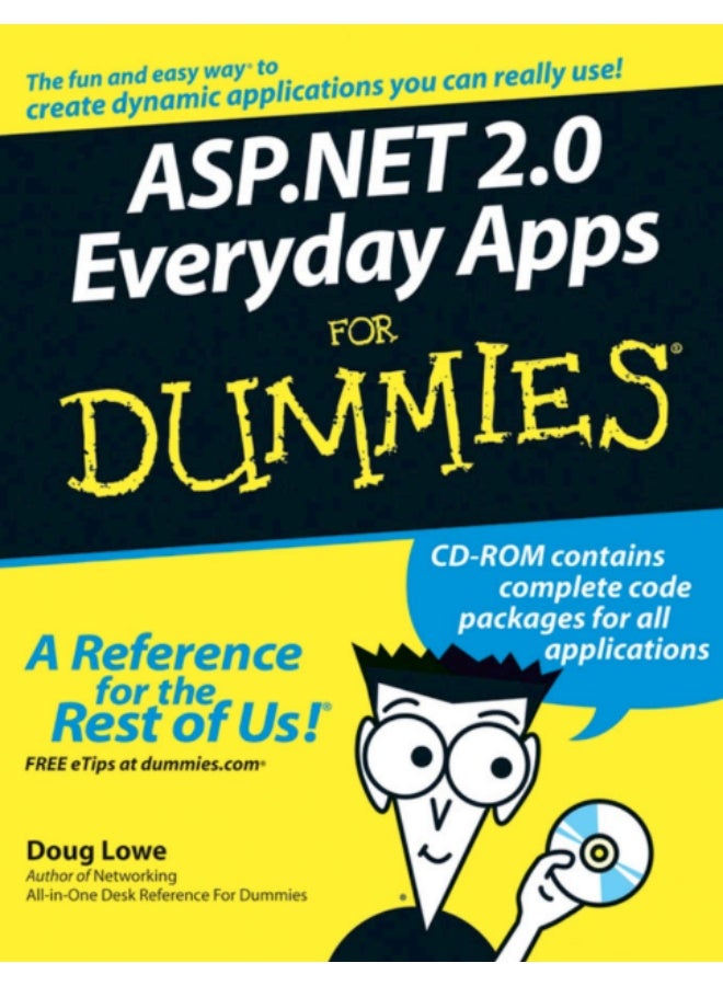The book "ASP.NET 2.0 Everyday Apps For Dummies" is a practical guide aimed at helping beginners learn how to build functional web applications using ASP.NET 2.0 technology. - Image 1
