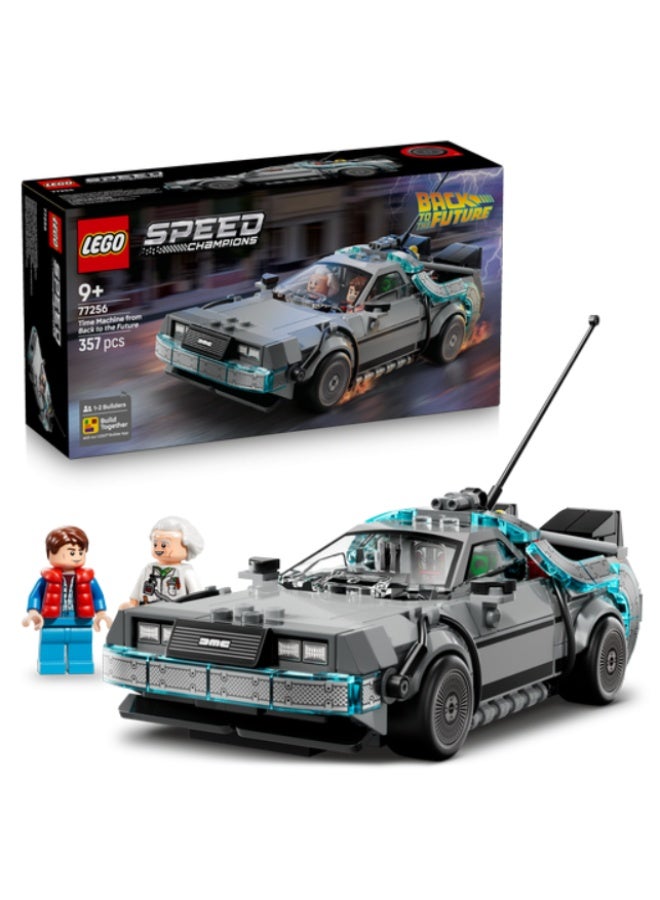 LEGO Speed Champions Time Machine from Back to the Future Building Set - Image 1