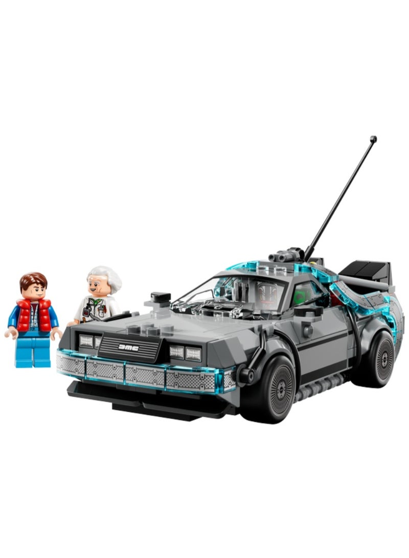 LEGO Speed Champions Time Machine from Back to the Future Building Set - Image 4