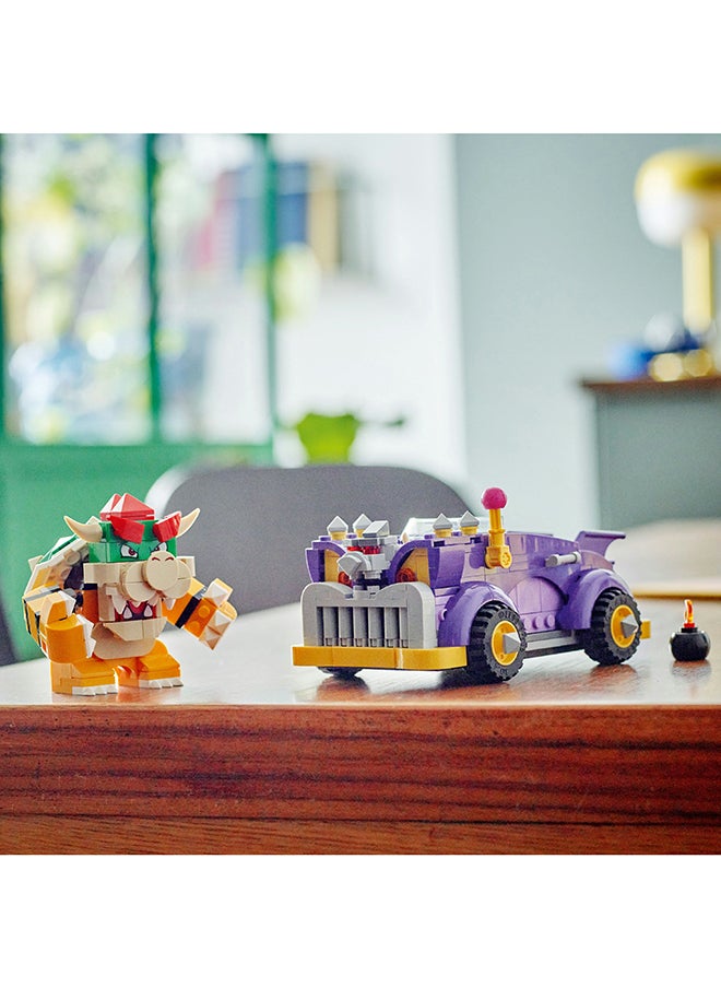 LEGO Super Mario Bowser’s Muscle Car Expansion Set, Collectible Race Kart Toy for 8 Plus Year Old Boys, Girls & Kids with a Bowser Character Figure, Small Gifts for Gamers Who Love Creative Play 71431  - Image 5