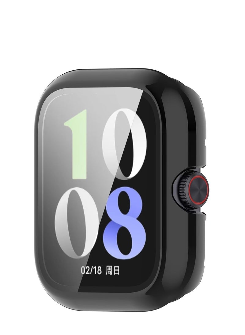 Compatible with Vivo Watch GT PC + Tempered Glass to Protect The Screen Anti/fall All/Inclusive Watch Compatible with Vivo Watch GT (Black) - Image 1