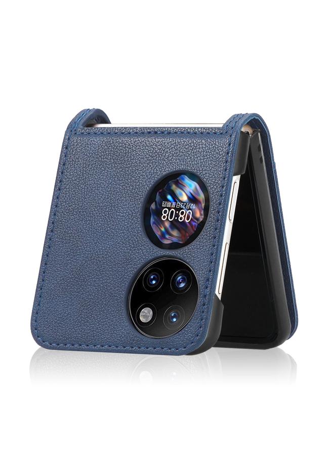 Zaboon Case For Huawei P50 Pocket Lambskin Texture Card Folding Phone Case - Image 3