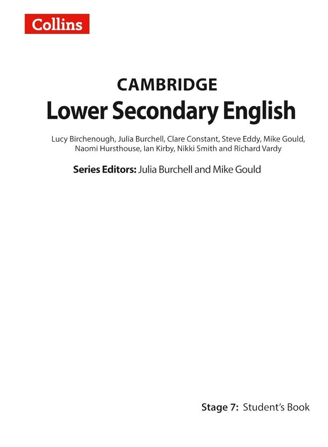 Lower Secondary English Student's Book: Stage 7 - Image 2