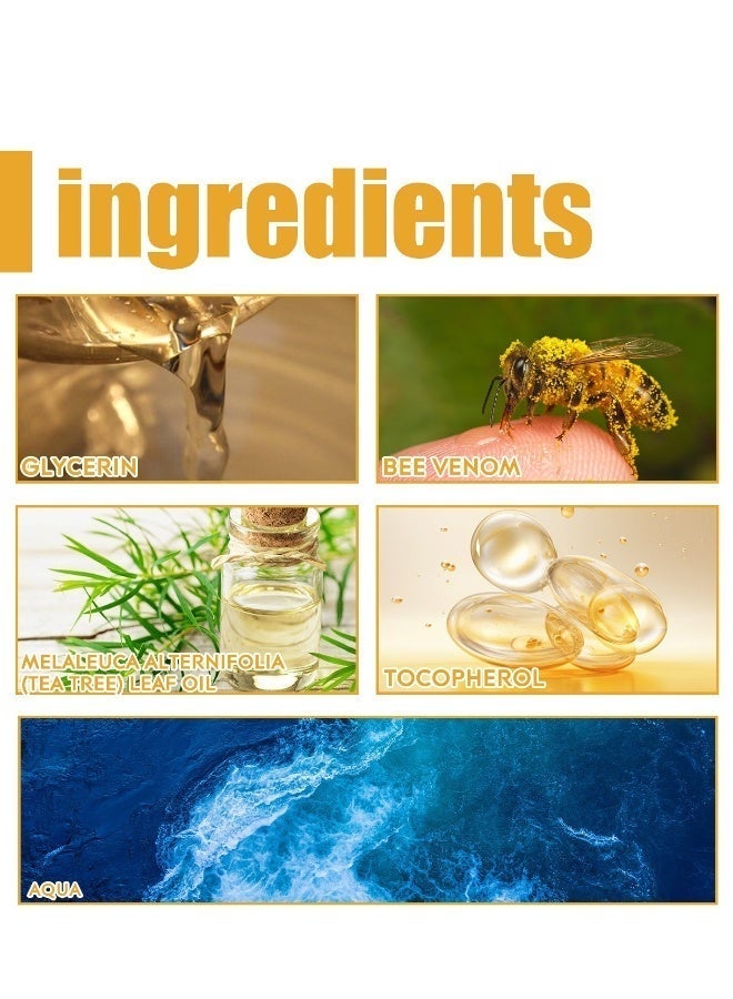 SOL LORA Tag Recede Bee Venom Repair Spray, A Gentle Safe Portable Wart Removal Spray with Natural Extracts for All Skin Types，Universal for Both Men and Women Wart Removal .Protecting Health and Beauty. - Image 4