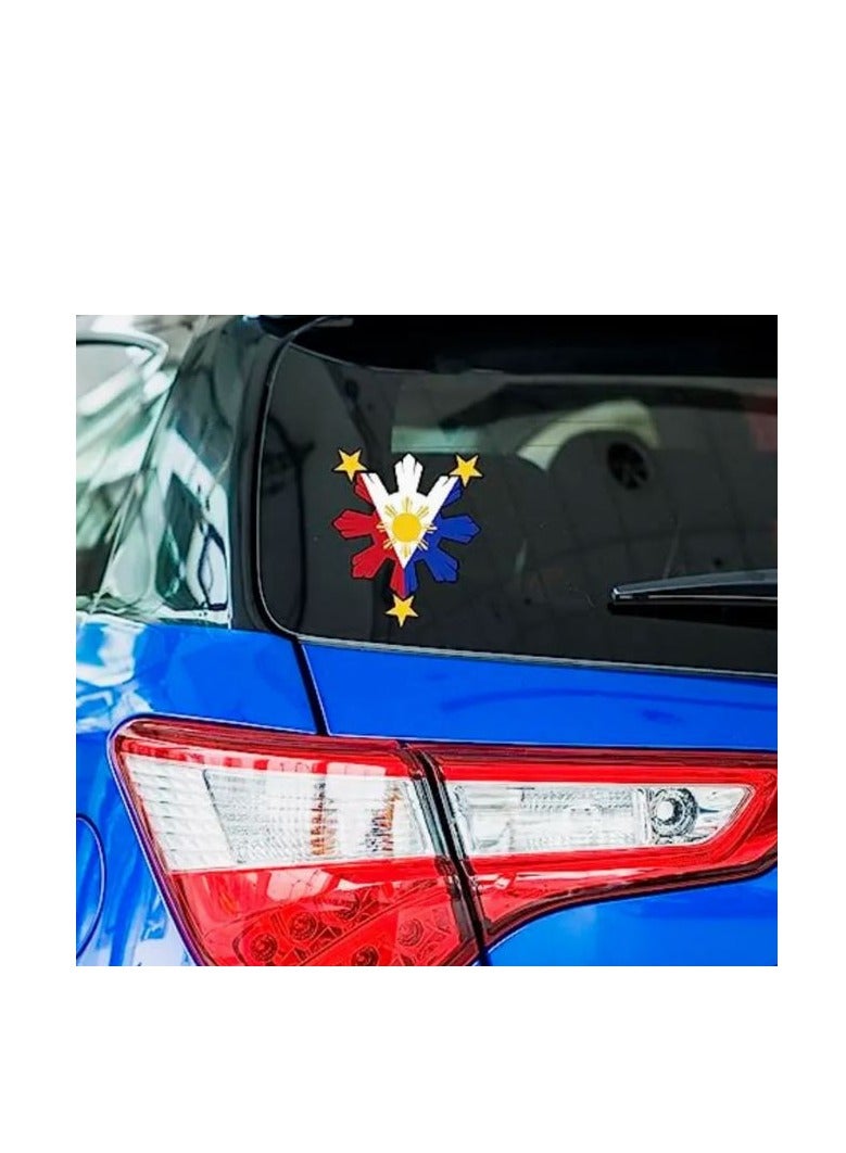 RYN Show Your Filipino Pride Sticker, Car Sticker For Laptop, Bottle, Truck, Phone, Motorcycle, Window, Wall, Cup - Image 2