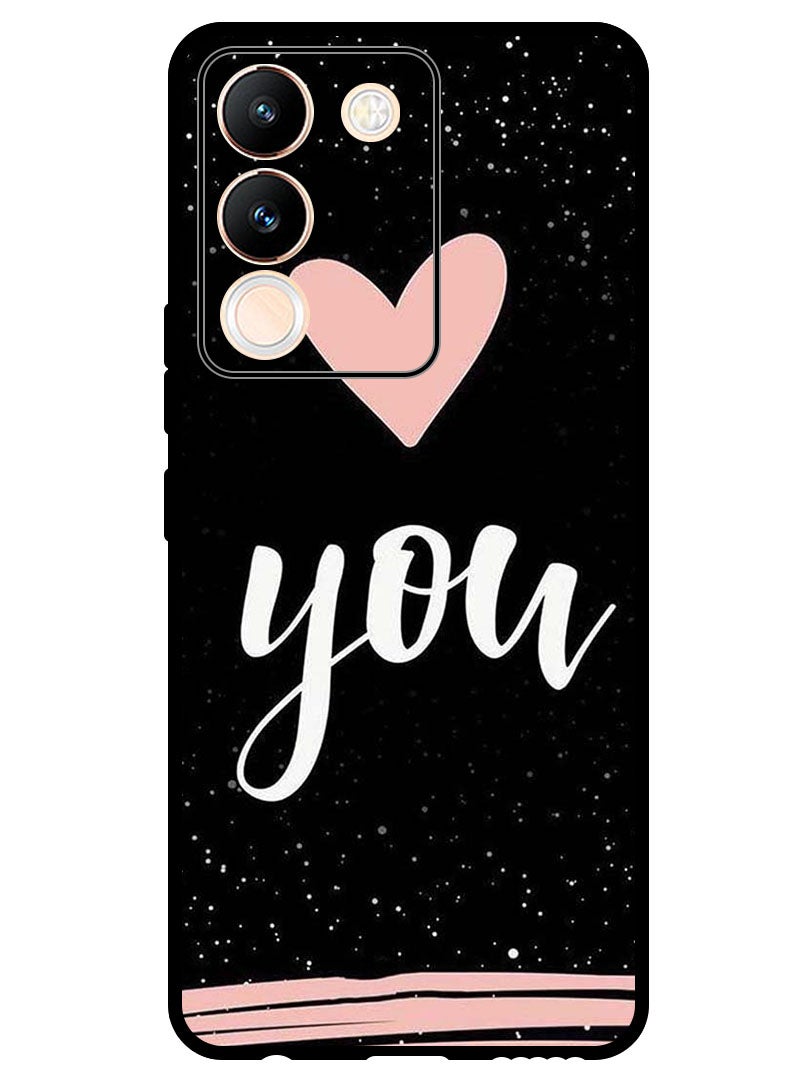 Theodor Protective Case Anti Scratch Shock Proof Bumper Cover For Vivo Y200 You  Heart - Image 1