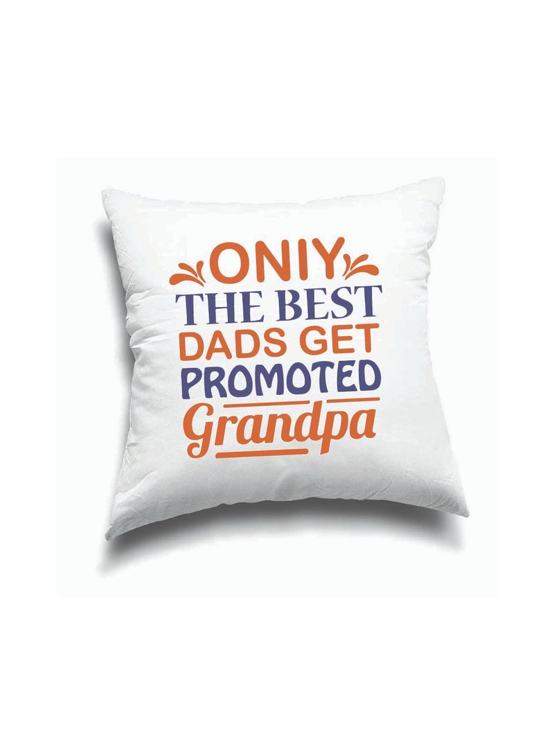 PRINTSHOP4ME Grandpa's Day Special Birthday and Father's Day Throw Pillow 40x40 cm - Perfect Grandfather Gift - Thanksgiving Gift for Grandfather - Grandpa Cushion Cover for Sofa Bed  - Image 1