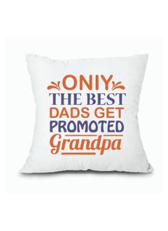 PRINTSHOP4ME Grandpa's Day Special Birthday and Father's Day Throw Pillow 40x40 cm - Perfect Grandfather Gift - Thanksgiving Gift for Grandfather - Grandpa Cushion Cover for Sofa Bed  - Image 2