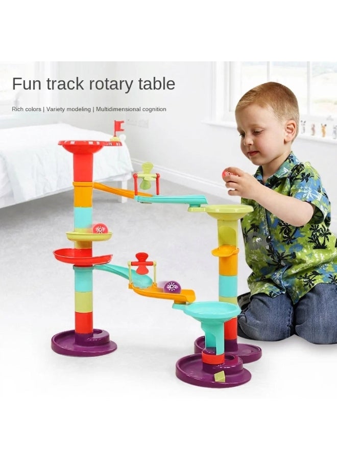 Musical Ball Run Tower | 6–36 Months | Multi-Color | BPA-Free ABS Plastic | Includes 6 Balls & 3 Spiral Slides & Music Function | Promotes Fine Motor Skills & Hand-Eye Coordination - Image 2