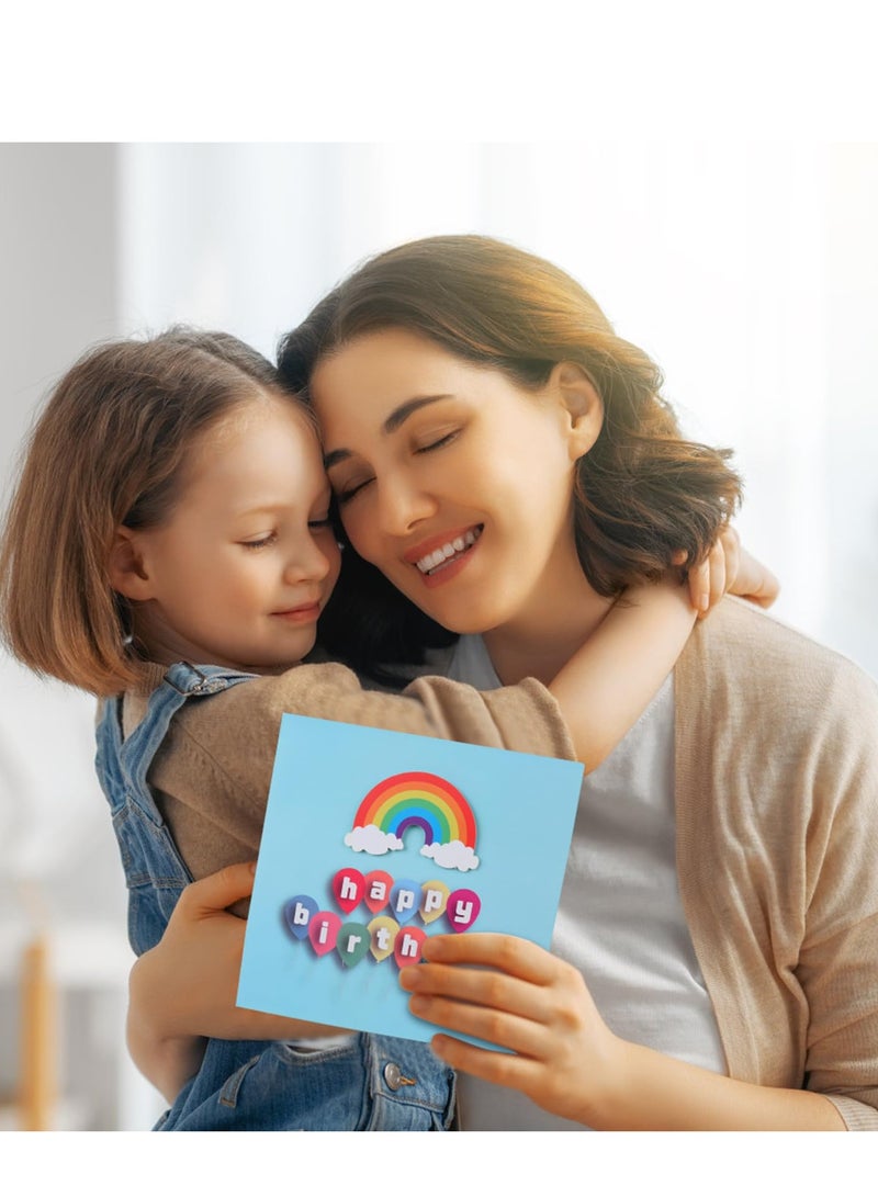 Musical Birthday Cards, 3D DIY Pop Up Light Up Happy Birthday Card, Happy Birthday Pop Up Card with Lights and Music, Happy Birthday Card Gifts for Women Men Mom Kids Exploding Singing Popup Cards - Image 5