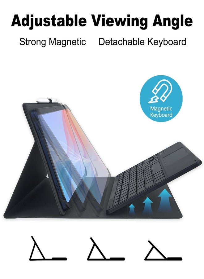 MePadKey Universal Touchpad Keyboard Case for 9.7,10.1,10.2",10.5",10.9",11" ipad/Samsung Tablet, Rainbow Backlight TrackPad Keyboard with Type-C Charging Port fit 9.7-11 inch Android (Black) - Image 4