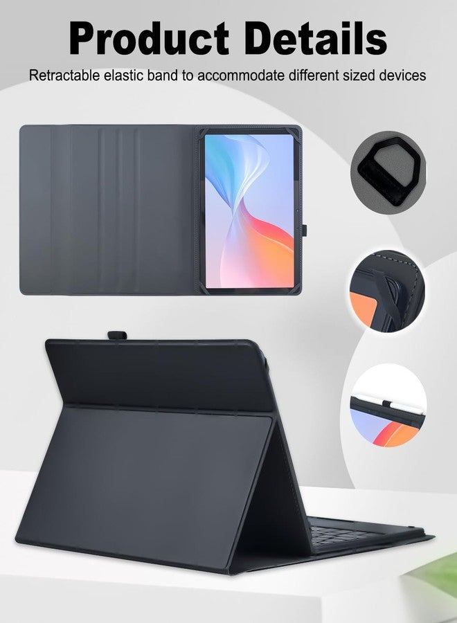 MePadKey Universal Touchpad Keyboard Case for 9.7,10.1,10.2",10.5",10.9",11" ipad/Samsung Tablet, Rainbow Backlight TrackPad Keyboard with Type-C Charging Port fit 9.7-11 inch Android (Black) - Image 5