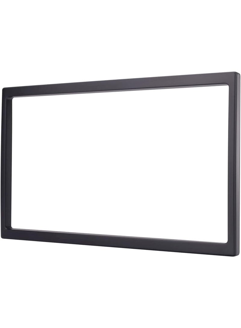 Generic Car Stereo Audio Frame Double DIN Car Radio Frame Installation Kit Universal Car Fascia Dash Mount Front Panel Frame for thick border DVD Navigation for Audio  - Image 1