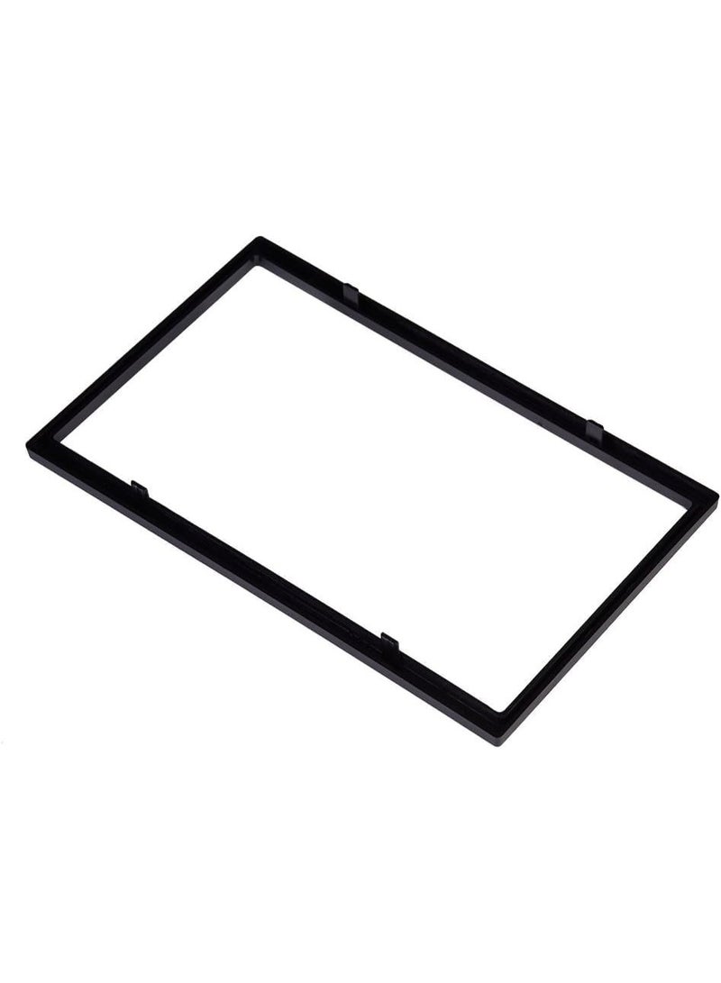 Generic Car Stereo Audio Frame Double DIN Car Radio Frame Installation Kit Universal Car Fascia Dash Mount Front Panel Frame for thick border DVD Navigation for Audio  - Image 2