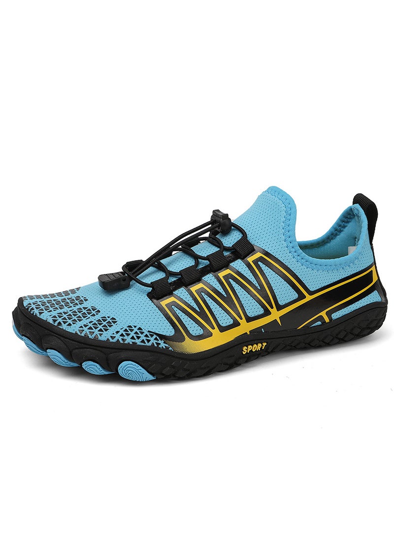 Unisex Quick-Dry Wading Shoes Anti-Slip Beach Swim 705 Blue 