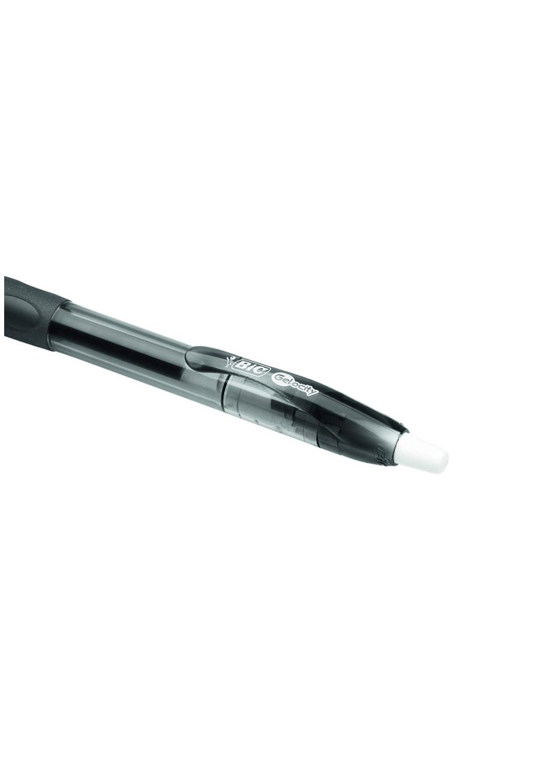 Bic 4-Piece Gelocity Gel Ink Pen 0.7mm Tip Black Ink  - Image 3