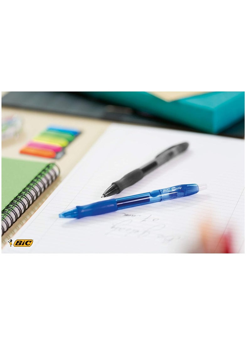 Bic 4-Piece Gelocity Gel Ink Pen 0.7mm Tip Black Ink  - Image 4