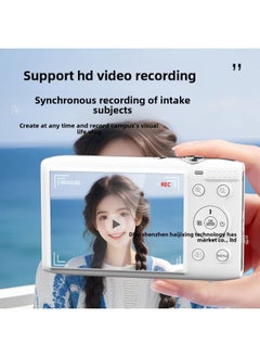 Generic Ccd Student Party Portable 5K 7200W Photo Card Camera Entry Level Digital Camera Home Digital Camera-Body Color:32g Tf Storage Card  - Image 4