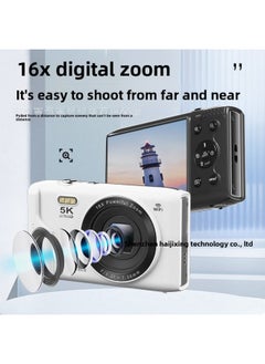 Generic Ccd Student Party Portable 5K 7200W Photo Card Camera Entry Level Digital Camera Home Digital Camera-Body Color:32g Tf Storage Card  - Image 5