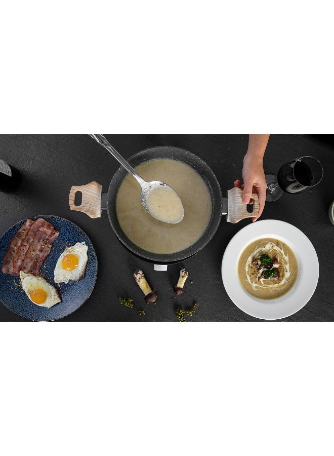 Baker's Secret ملعقة ستانلس ستيل 36.8 سم من بيكرز سيكريت – أدوات مطبخ متينة للتحريك، التقديم والاستخدام اليومي - Image 2