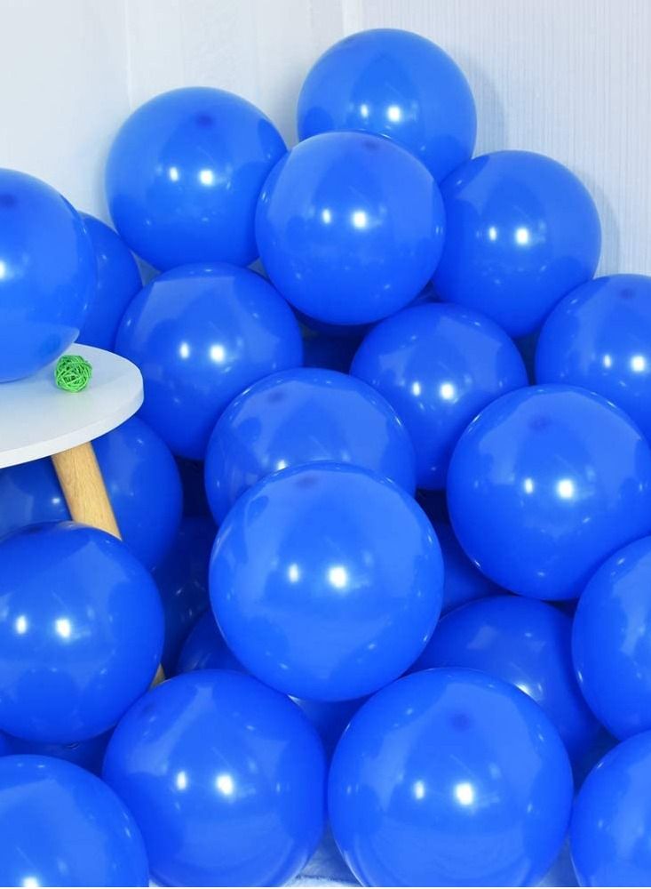KASTWAVE Blue Party Balloons 100 Pcs Blue Balloon Pastel Blue Latex Round Balloons for Party Birthday Wedding Graduation Anniversary Baby Shower - Image 2