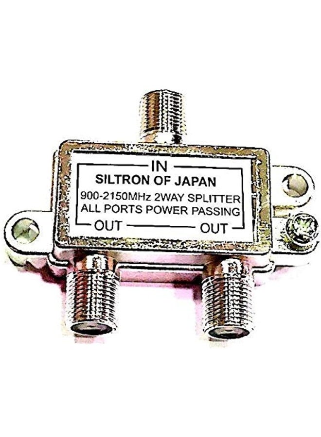 2 Way Indoor Tv Aerial F Splitter