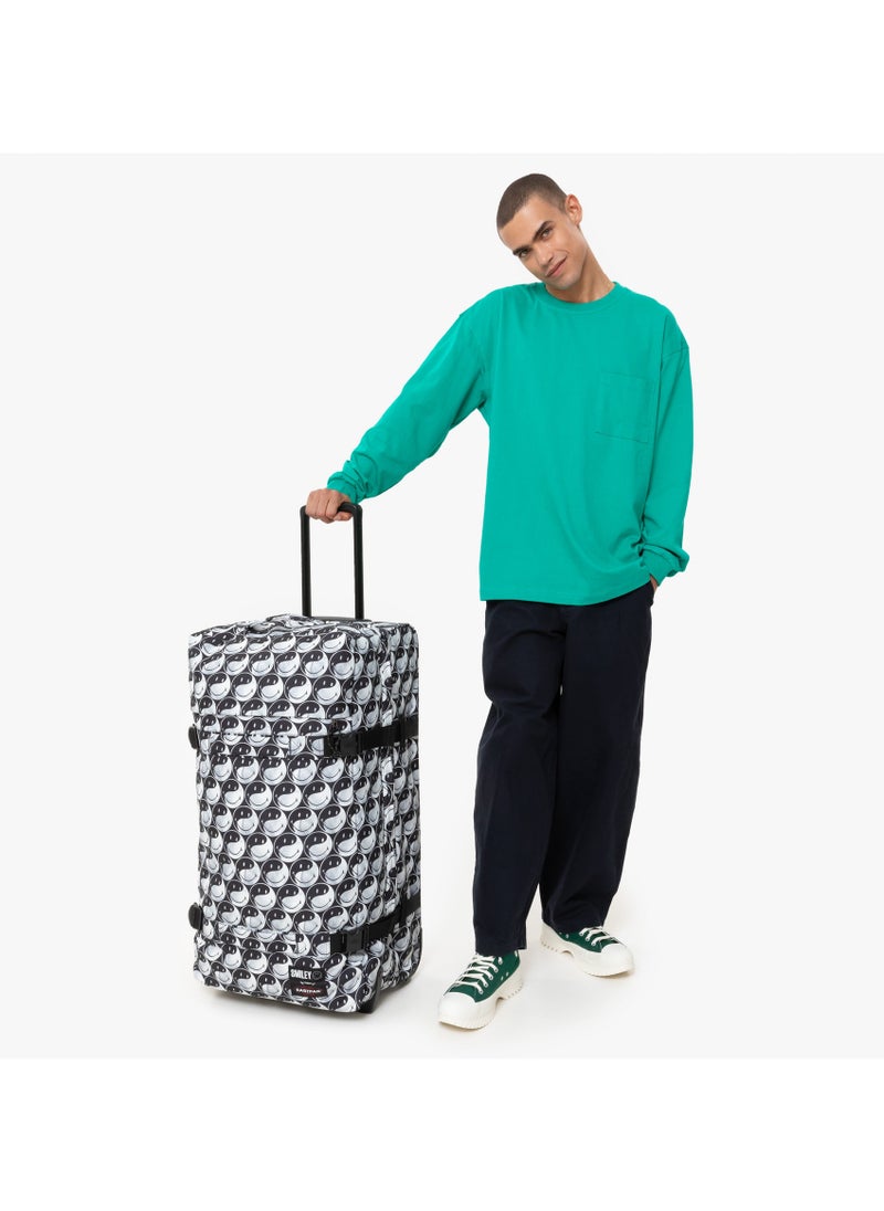 EASTPAK Transit R L Large Soft LuggageSmiley Yy Black  - Image 3