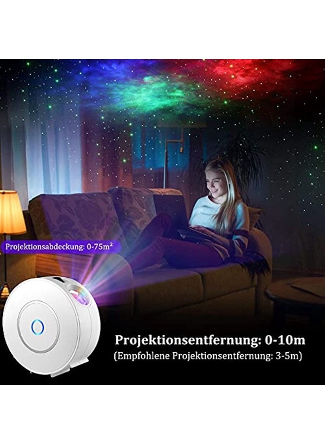 LED Smart Starry Sky Projector WiFi LED Star Projector 3D Galaxy with App/Voice Control Timer Compatible with Alexa/Google Assistant for Baby Children Bedroom Home Cinema  - Image 5