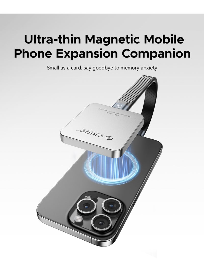 Orico ORICO 2TB Magnetic External SSD, 4K ProRes HDR Record and Store Up to 2000MB/s Portable Solid State Drive  for External SSD Hard Drive K20mini - Image 5