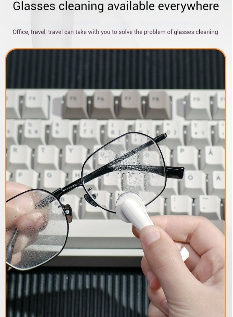 مجموعة تنظيف متعددة الوظائف خمسة في واحد، أداة تنظيف النظارات المحمولة لمسح الشاشة، وتخفيف التوتر - Image 4