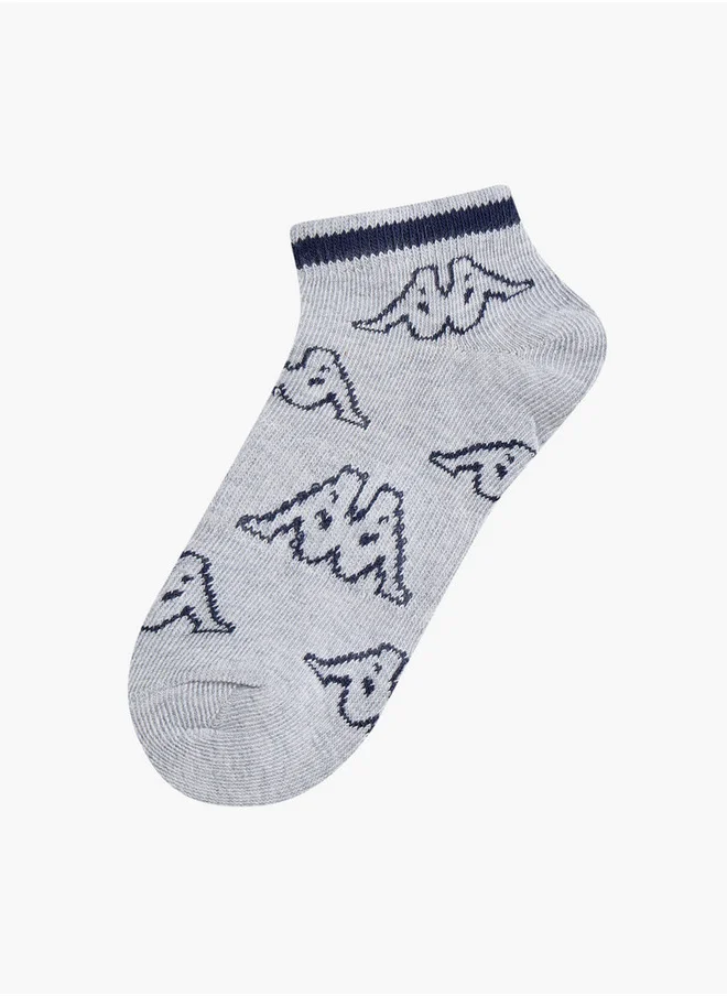 كابا Boys Logo Detail Ankle Length Socks - Set of 5