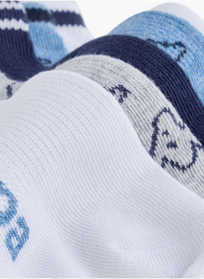 Kappa Boys Logo Detail Ankle Length Socks - Set of 5  - Image 4