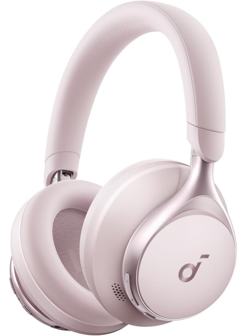 Soundcore By Anker, Space One, Active Noise Cancelling Headphones, 2X Stronger Voice Reduction, 40H ANC Playtime, App Control, LDAC Hi-Res Wireless Audio, Comfortable Fit, Clear Calls, Bluetooth 5.3 Pink - Image 1