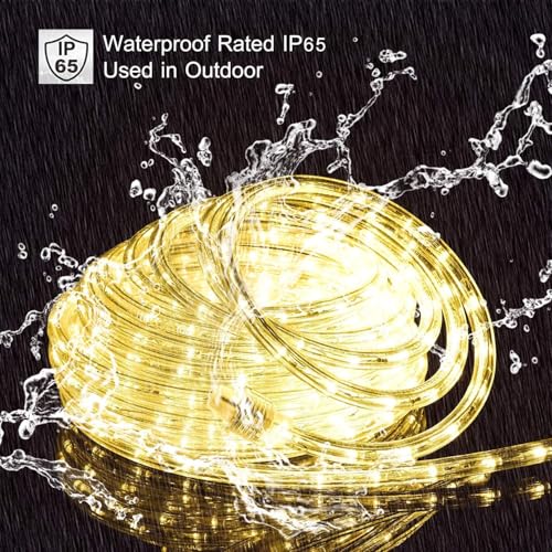 Desidiya ® 30 Meter LED Rope Light for Decoration-Waterproof Decorative Lights,Cove Light for Ceiling | LED Pipe Light for Home Decor | Led Strip Lights for Diwali Decoration,Birthday (Warm White) - Image 2