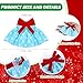 Hercicy 9 Pcs Christmas Doll Skirt Christmas Clothes Accessories Dance Skirts Dress for Doll Xmas Holiday Decorations for Outfit Accessory Decor Gift Simple - Image 4
