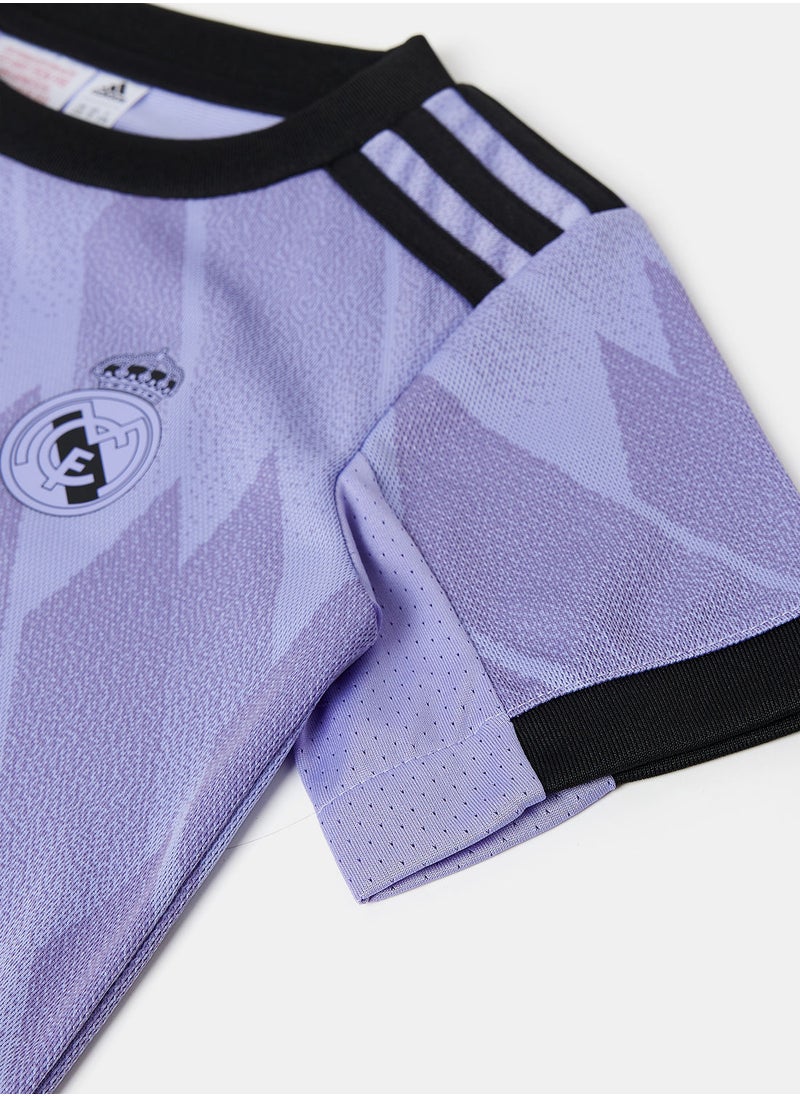 Adidas - Boys Real Madrid 22/23 Away Mini Kit - Image 1