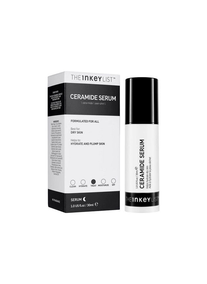 The Inkey List - Ceramide Night Treatment Overnight Cream With Hyaluronic Acid To Rehydrate And Soothe Dry Skin 1.01 Fl Oz - Image 1
