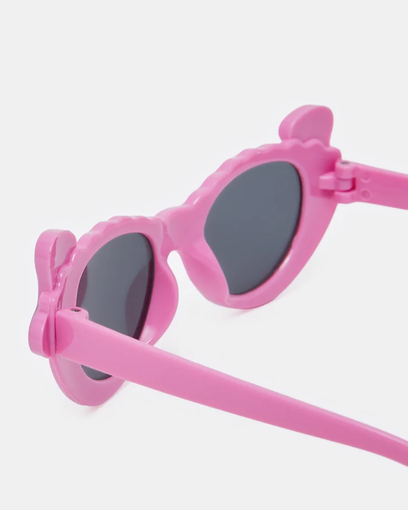 REDTAG Girls Assorted Cat Eye Sunglasses With Bow Detail