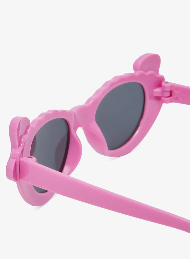 Redtag Girls Assorted Cat Eye Sunglasses With Bow Detail