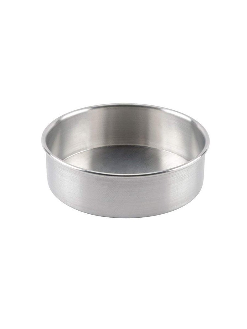 Eabir Aluminium Mould Microwave Oven Safe Non-Stick Cake Pan (Cake Size 0.75 kg, 7") - Image 4