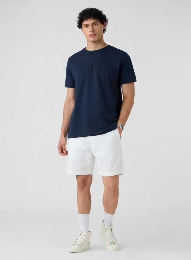 ذا سوليد ستور تيشيرت قطني بقصة عادية