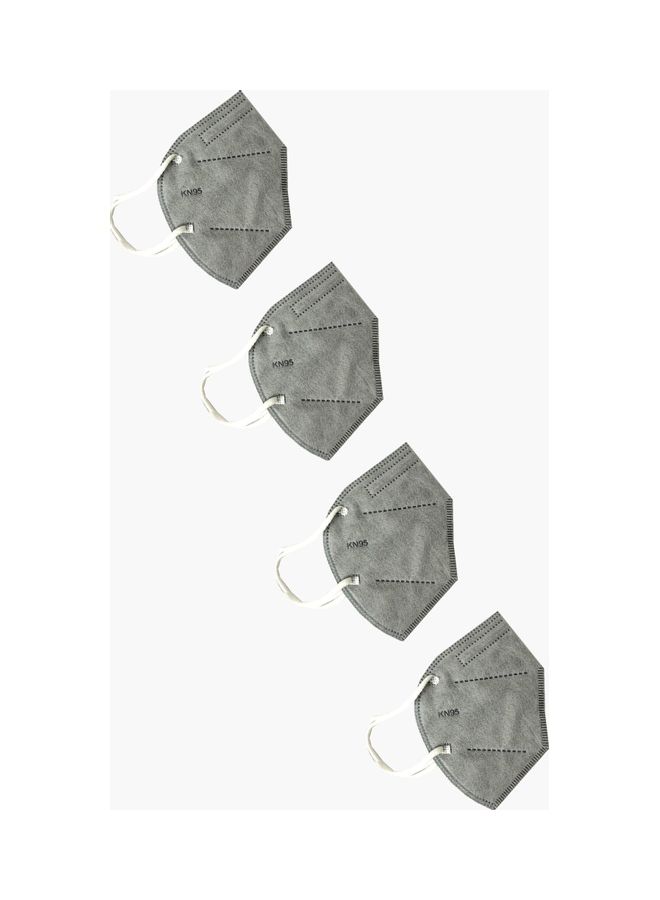 NIBEMINENT Pack Of 4 KN95 5 Layer Washable Face Mask - Image 1