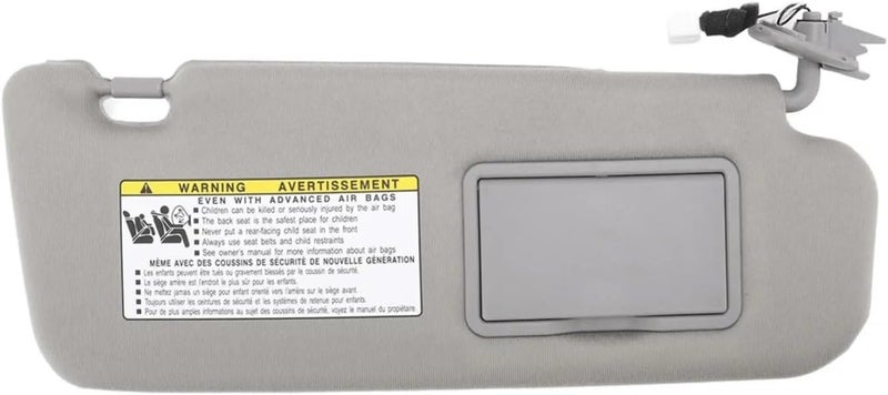 Compatible For Hyundai Sonata 2006 2008 Sunvisor Assy Grey UV Blocking 852013K010QD Replacement Car Sunroof Accessory(Left) - Image 2