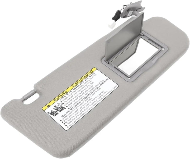 Compatible For Hyundai Sonata 2006 2008 Sunvisor Assy Grey UV Blocking 852013K010QD Replacement Car Sunroof Accessory(Left) - Image 5
