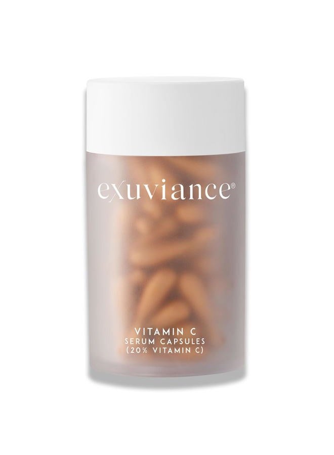 Exuviance Neostrata Exuviance 20% Vitamin C Serum Capsules, Antiaging Serum Pack of 60's - Image 1