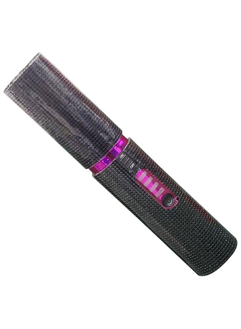 عام مكواة شعر مسطحة محمولة وسلكية - مكواة شعر قابلة للشحن بشاحن USB - مكواة شعر مدمجة للسفر تهدف إلى فرد الشعر. - Image 1