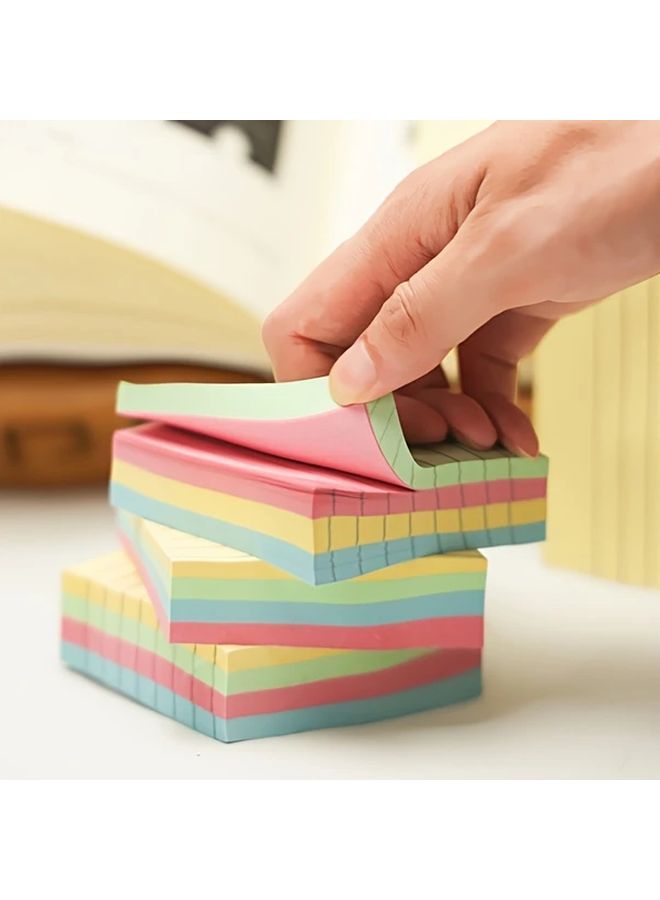 Colorful Self Adhesive Sticky Notes 100 Pack for Office School Home - Image 2