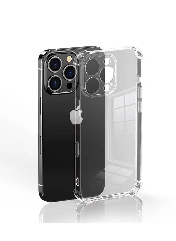 Generic - Slim Ultra Clear iPhone Case TPU Transparent iPhone Case Protective Case Cover for iPhone 16 PRO (6.3 in) - Image 1