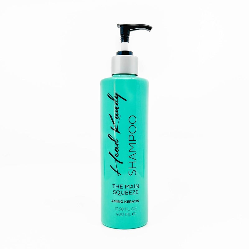 Head Kandy The Main Squeeze AminoKeratin Shampoo 12 oz  Enriched Treatment for Moisturizing Damaged Hair  Color Safe All Hair Types